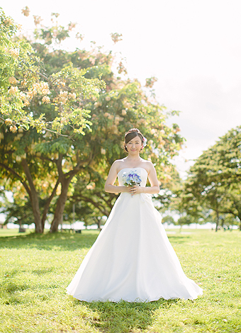 ブライダルエステのプロフェッショナルが、花嫁の美しさを引き出し、最高のハワイウェディングを演出致します